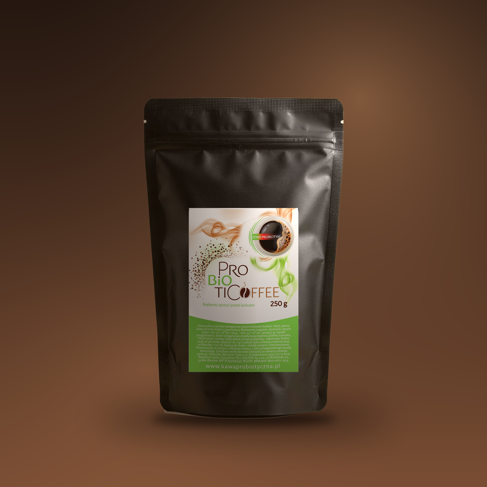 Kawa Probiotyczna 250 g – opakowanie