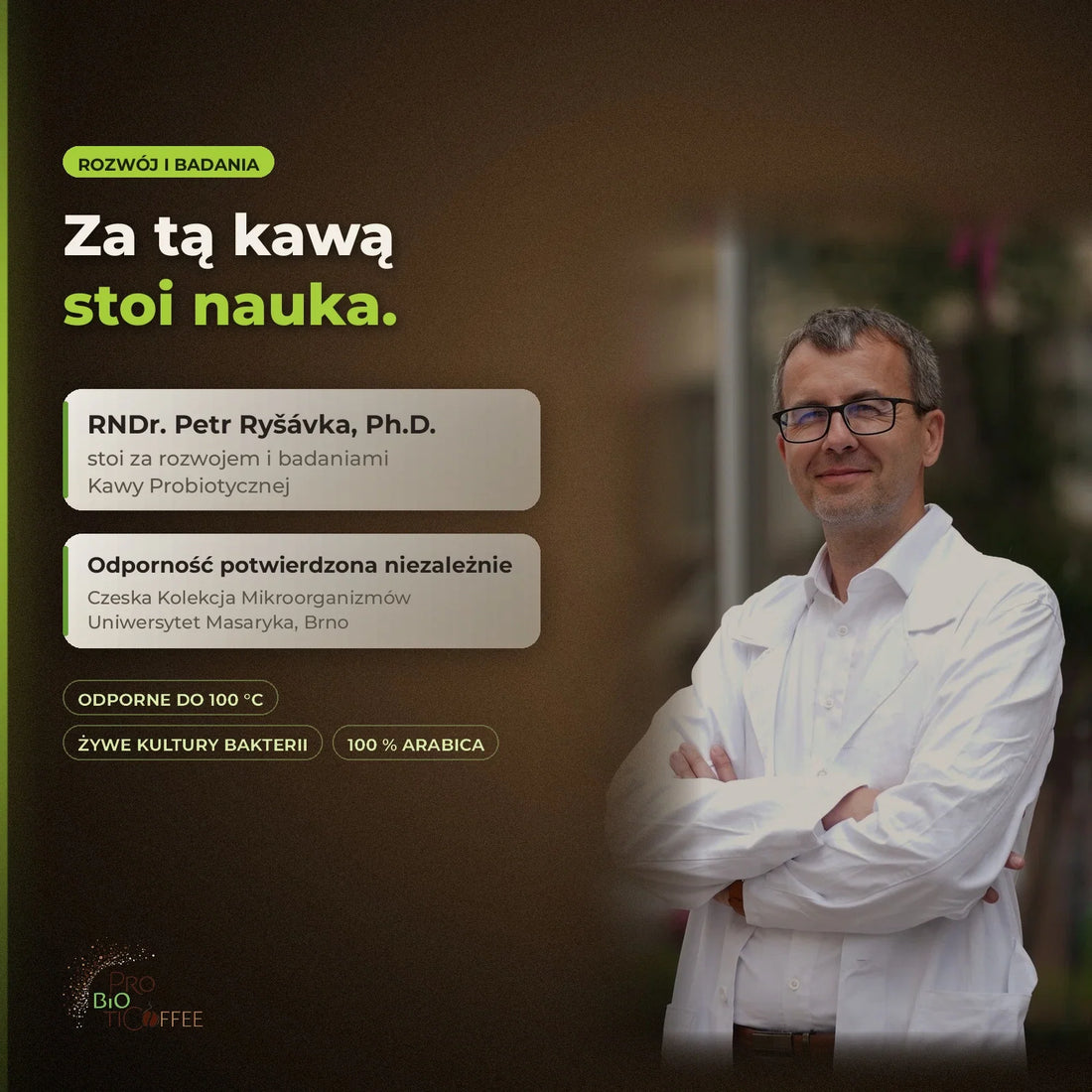 Za tą kawą stoi nauka — RNDr. Petr Ryšávka, Ph.D.